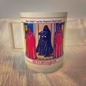 Vintage Return of the Jedi Plastic Star Wars Cup